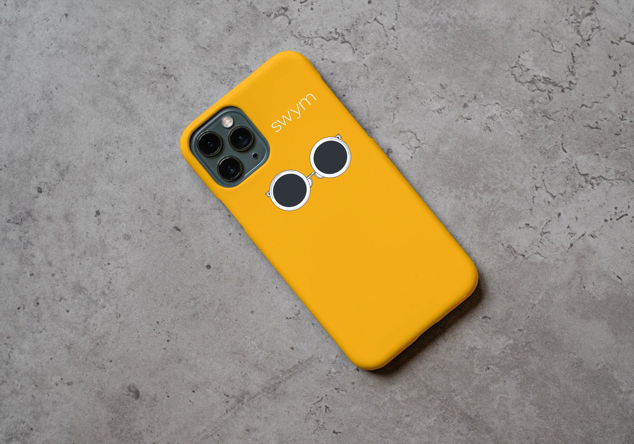 Yellow Sunglass Phone Cover